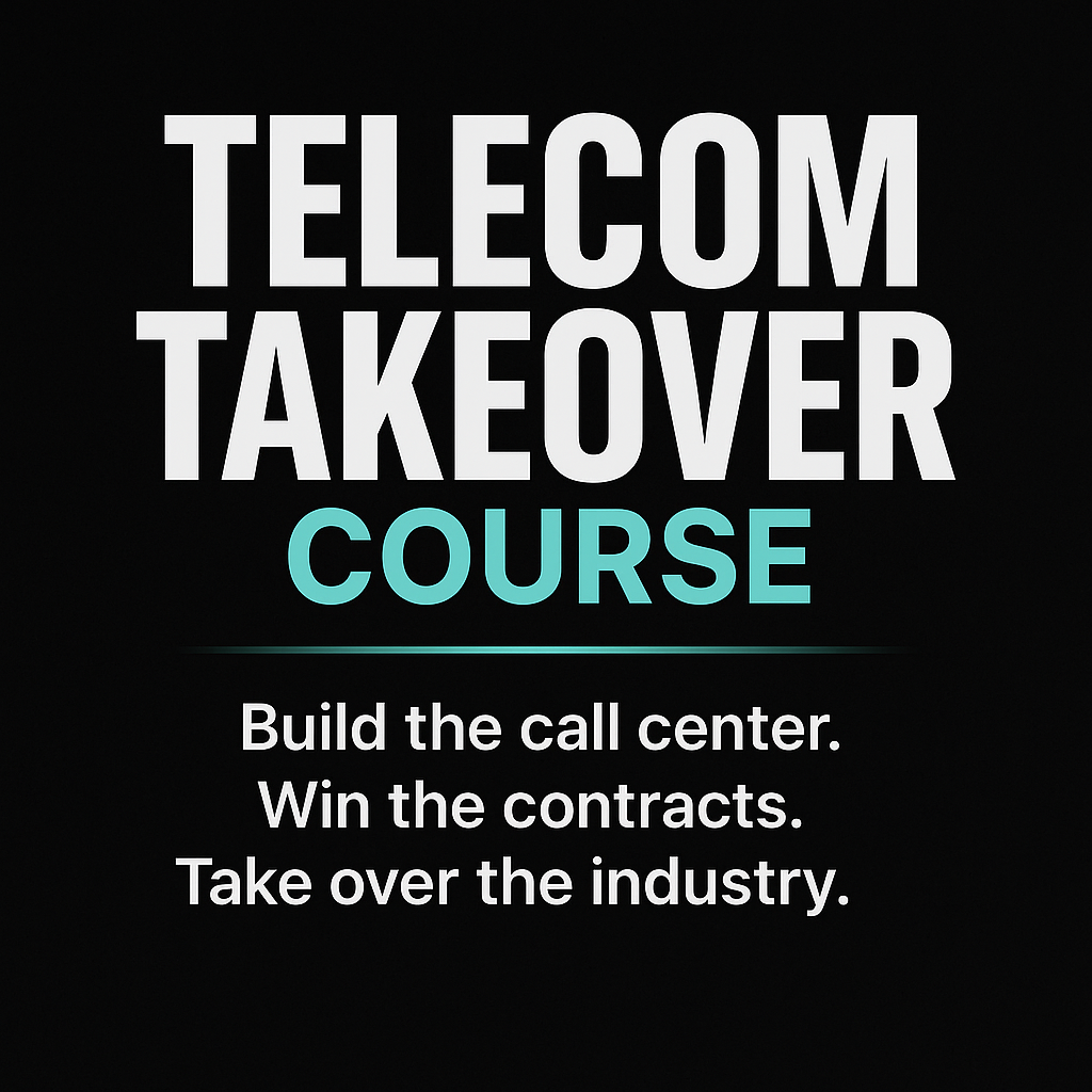 Telecom Takeover Course